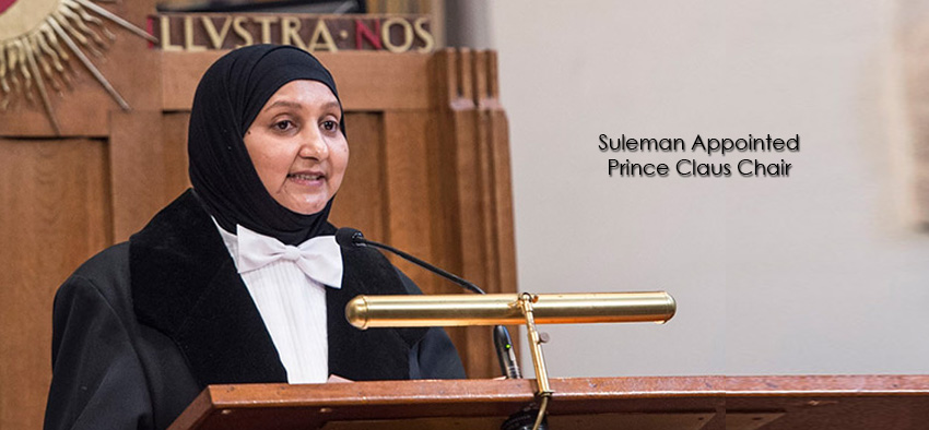 Suleman-Appointed-Prince-Claus-Chair