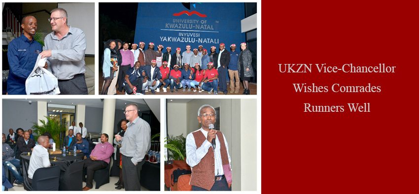UKZN Vice-Chancellor Wishes Comrades Runners Well