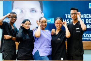 UKZN staff and students at the Optometry Clinic on the Westville campus
